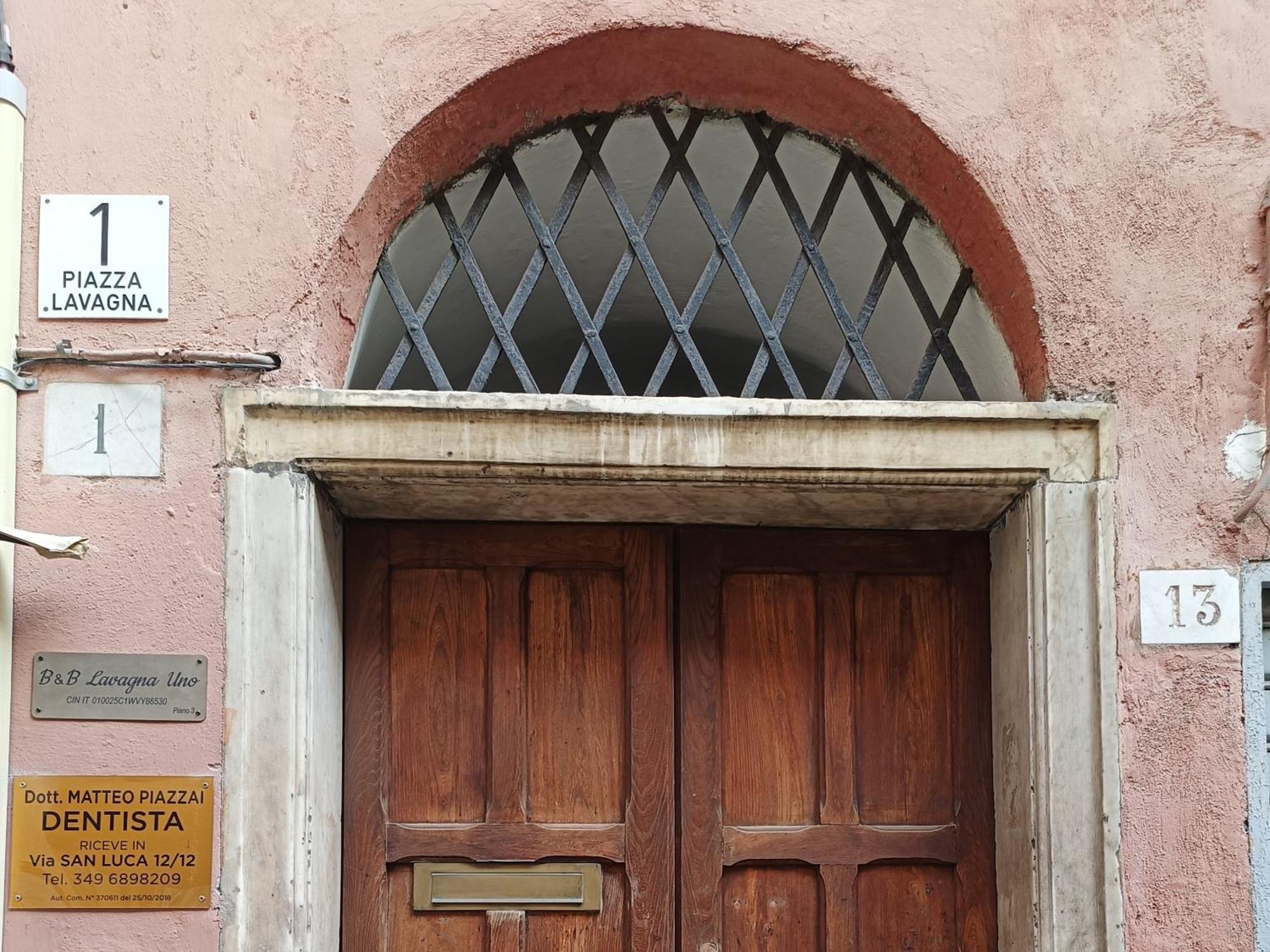 Lavagna Uno Bed & Breakfast Genova Eksteriør bilde
